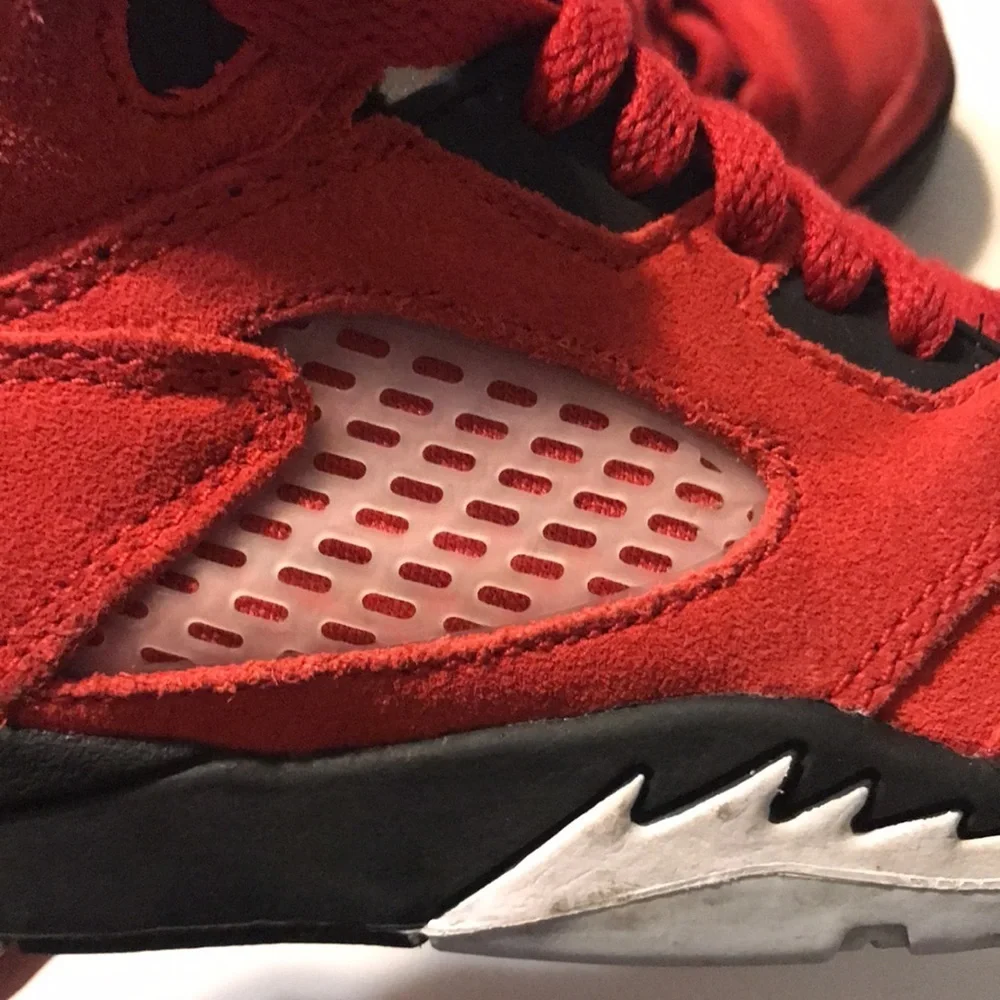 Boy’s Jordan 5 Retro Suede Sneakers
